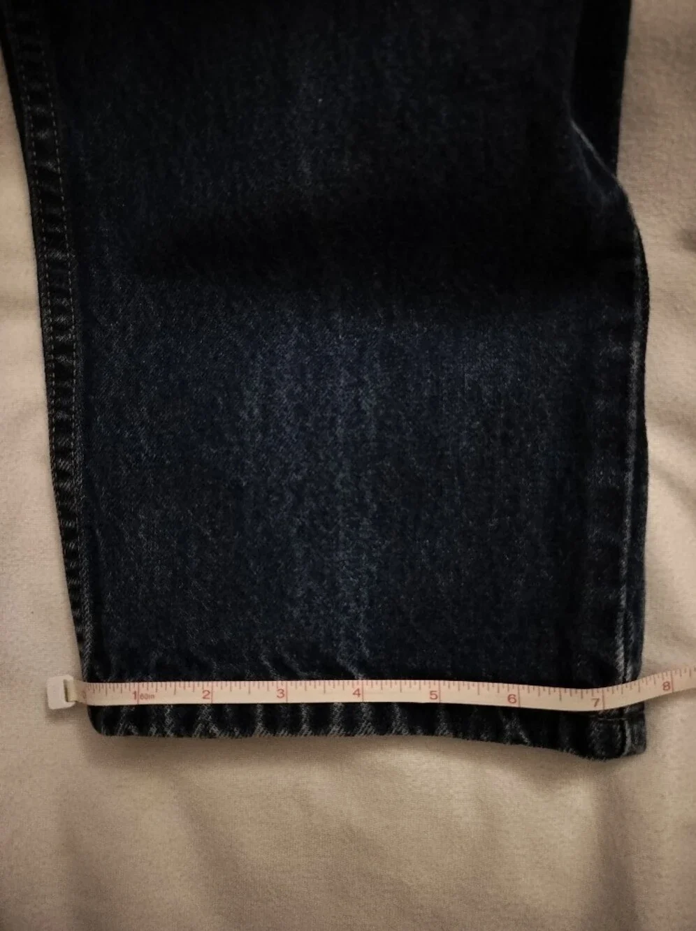 Levi’s 505 Regular Straight Fit Denim Jeans Red Tab Men’s 34x32 Fit (VTG 36x32) - Picture 8 of 17